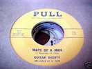 Very Rare 50s Blues 45 Record - Guitar Shorty - Pull