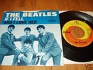 BEATLES SLEEVE 45 RECORD WEST COAST AND I LOVE HER.