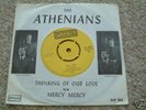 ATHENIANS thinking of our love WAVERLEY PIC SLV 45 MINT