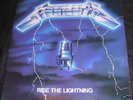 METALLICA Ride The Lightning LP 1984 FRANCE +merch form