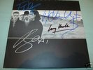 Hand Signed U2 Joshua Tree 1987 RARE LP Album w/ COA