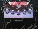 AEROSMITH **Autographed ROCKS LP By All** JOE PERRY