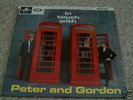 PETER+GORDON in touch with UK COLUMBIA STEREO LP MINT