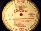 BEATLES sgt. pepper's VINYL german EXPORT 81045 cut out