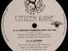 CITIZEN KANE Great Canadian Underground BLACKRAIN 12