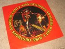 KISS Destroys Anaheim Double LP Vinyl Record Rare Live