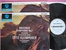 KLEMPERER - COL SAX 2454/5 BS - BRUCKNER SYMPHONY No.7