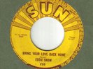 RARE SUN 226 45 EDDIE SNOW 