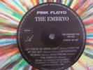Pink Floyd The Embryo MCV nadda TMOQ LP wax promo