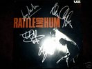 U2 Signed Rattle and Hum LP: COA. MUST SEE