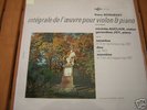 ERATO /SCHUBERT  MICHELE  AUCLAIR violin / G. JOY piano