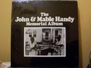 JOHN & MABLE HANDY MEMORIAL ALBUM- NoLa LP Barry Martyn