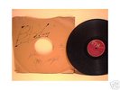 B.B.KING-BILLIE HOLIDAY-ELLA-AUTOGRAPHED-RARE 78 RPM