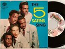 5 FIVE SATINS Sing EMBER 102 Part 3 Orig 1950s EP   EX