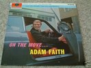 ADAM FAITH on the move UK PARLOPHONE 1964 LP N/MINT