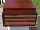 Antique Mahogany  RCA  Orthophonic  Record Player tubes
