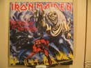 IRON MAIDEN -NUMBER OF THE BEAST RARE TURKISH LP