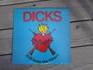 Dicks Kill from the Heart LP SST 1st Pressing RARE HC