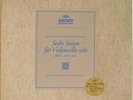 P. FOURNIER/J.S.BACH/SECHS SUITEN FUR VIOLONCELLO SOLO