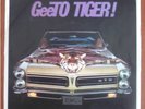 GEETO TIGER GTO RECORD COLPIX - 1965 PONTIAC - TIGERS