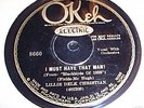 1928 Lillie Delk Christian + Louis Armstrong on OKeh