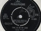 Four + one Time is on my side Parlophone R5221 VG++