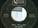 45rpm RAY POLLARD Northern Soul UNITED ARTISTS Records