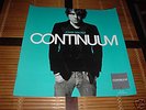John Mayer Continuum album promo poster