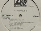 LED ZEPPELIN II white label promo LP