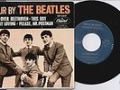 FOUR BY THE BEATLES Capitol EAP 212145 EP w/ cover NICE