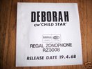 TYRANNOSAURUS REX DEBORA RARE 1968 7