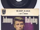 TEEN * R&R -45 & PIC -JOHNNY HALLYDAY- 