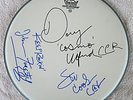 CCR  *Autographed Remo Drumhead By 3* JOHN FOGERTY