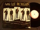 LEE MORGAN Here's Lee VEE-JAY LP WHITE LABEL PROMO