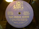 Rare Old School TOP CHOICE CLIQUE-Peace of mind US ori