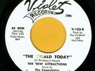 RARE SOUL/FUNK 45  The New Attractions (Violet) HEAR IT