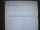 Bruno Walter Brahms orchestral music Columbia mono