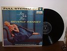 BEVERLY KENNEY Born to be Blue ORIGINAL LP on Decca