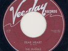 SPANIELS Dear Heart 45rpm Vee-Jay 1956 original
