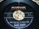 NORTHERN SOUL 45/MARIE KNIGHT 