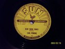 CARL  PERKINS * SUN  * BLUE  SUEDE  SHOES * 78 rpm  Vg-