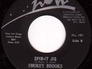 SMOKEY BROOKS-SPIN IT JIG-RARE BREAK LADEN FUNK 45