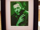 THE CLASH JOE STRUMMER SIGNED CANVAS POP ART FRAMED WOW