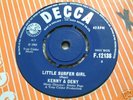 KENNY+DENY little surfer girl 1965 UK DECCA 45 N/MINT