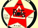 The Ruts In A Rut on black-ringed People Unite label