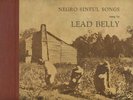 LEAD BELLY LEADBELLY BLACK NEGRO SPIRITUALS 5 78's BOOK