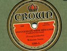 Crown 3288 WELCOME LEWIS Snuggle On Your Shoulder 1933