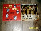 2x Rolling Stones Not fade away 5 Kopf Cover Paint it b