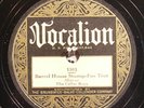 The Cellar Boys, Vocalion 1503, almost E+