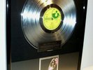 Deep Purple Platin Schallplatte Vinyl platinum Record